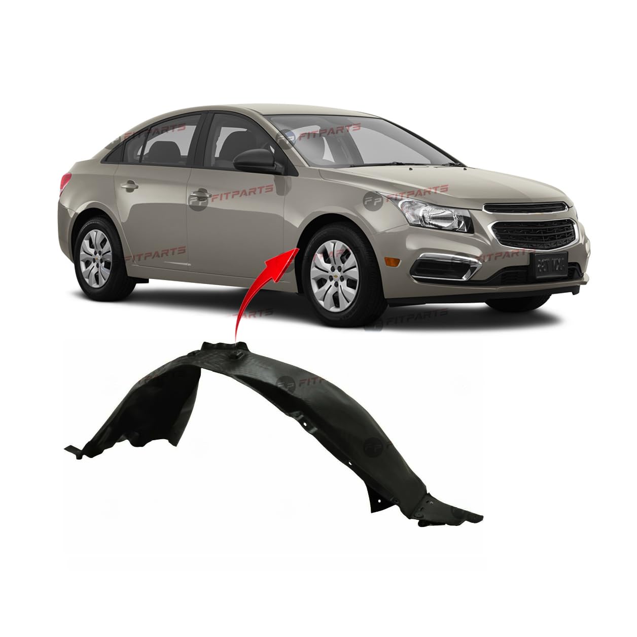 Amazon.com: FitParts Compatible with Front Right Passenger Side 