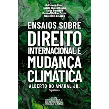 Capa do livro Ensaios sobre Direito Internacional e Mudança Climática