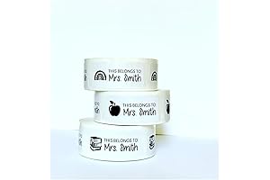 Personalized Name Tags for School Supplies