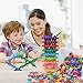 NEOACT 600 PCS Building Blocks Connect Toys,Interlocking Solid Plastic Educational Toys Sets for Preschool Kids Boys and Girls Aged 3+, Promote Fine Motor Skills and Sensory Development.