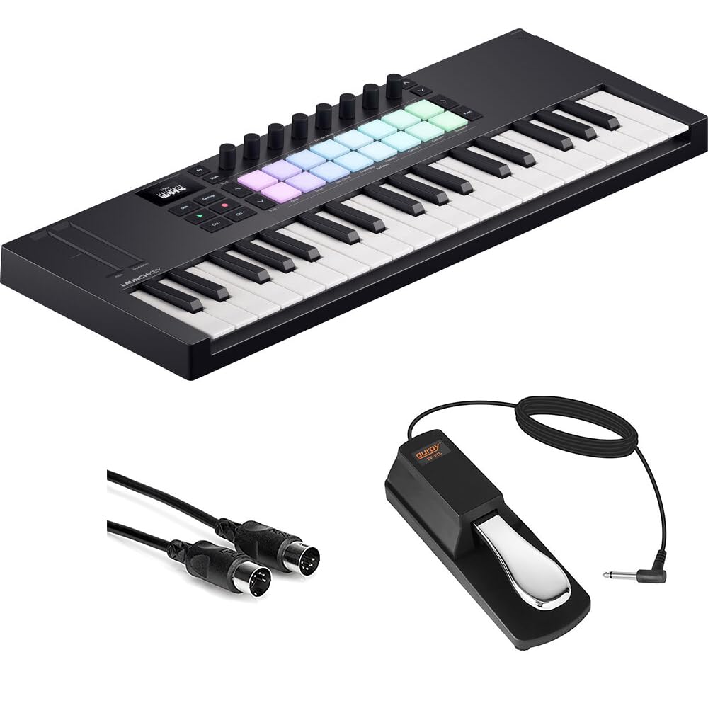 Amazon.com: Novation Launchkey Mini 37 MK4 USB MIDI Keyboard