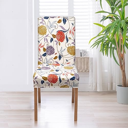 Chair-Covers-Set-of-4-Stretch-Xmas-Kitchen-Chair-Cover-Removable-Washable-Holiday-Parsons-Chair-Slipcovers-for-Dining-Room-Christmas-Decoration-Ceremony-Universal-Size Chair Covers Set of 4 Stretch Xmas Kitchen Chair Cover Removable Washable Holiday Parsons Chair Slipcovers for Dining Room Christmas Decoration Ceremony Universal Size