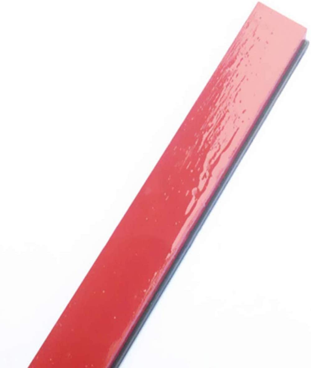 Pietra per affilare i coltelli, pietra per affilare a olio 3000 ruby con base antiscivolo per coltelli da cucina, forbici, rasoi e altro - 150x20x5mm
