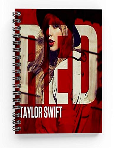 CRAFT MANIACS Taylor Swift HI Quality 160 Pages Ruled Diary | UBER Cool Merch for Taylor Swift Lovers (The RED Album)