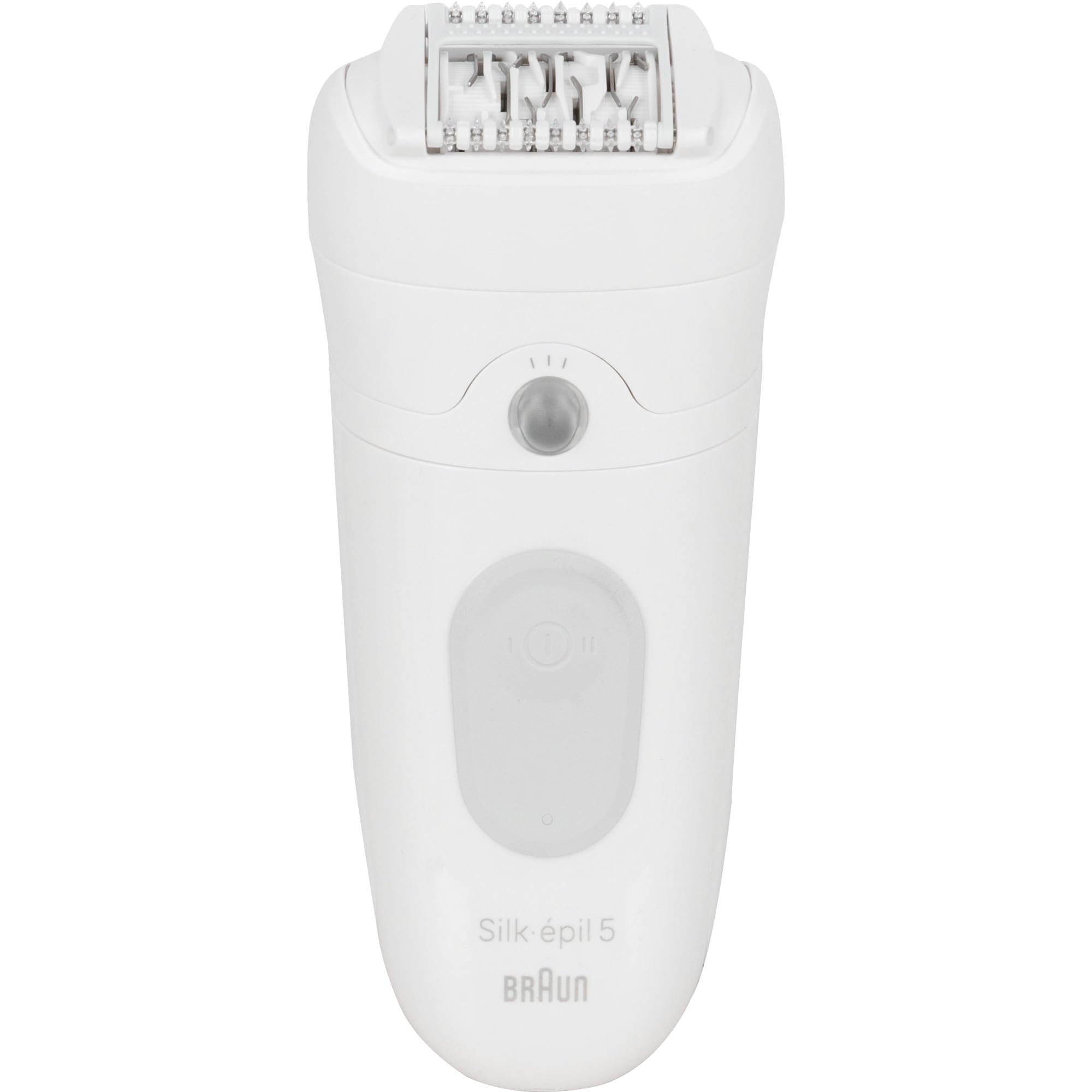 Braun Silk-épil 5, depilator damski/depilator do długotrwałego usuwania włosów, 5-011, biały/szary