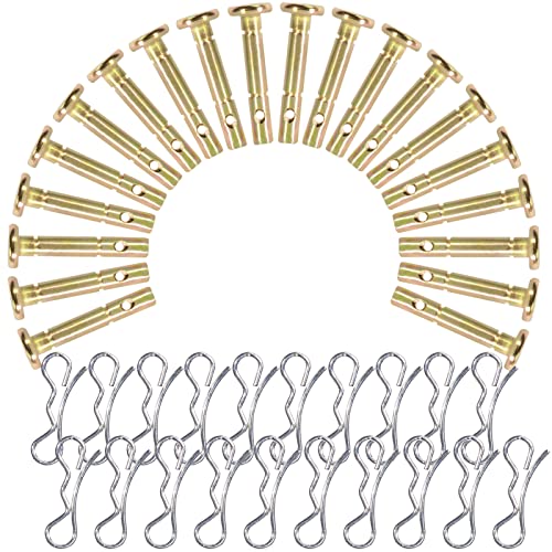 20 Pairs Shear Pins and Cotters Pins,Replacement Shear Pins Compatible with Snowblower 738-04124 714-04040, Shear Pin Kit Compatible with MTD Craftsman Cub Cadet Troy Bilt Snowblowers - Thumbnail 7