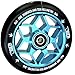 Diamond Blunt Trottinette Abec9 pour enfant 110 mm + autocollant Fantic26 (bleu sarcelle clair)
