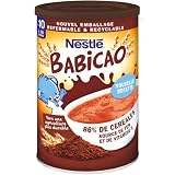 Nestlé Bébé - Babicao Chocolat dès 10 Mois - Boite métal de 400g