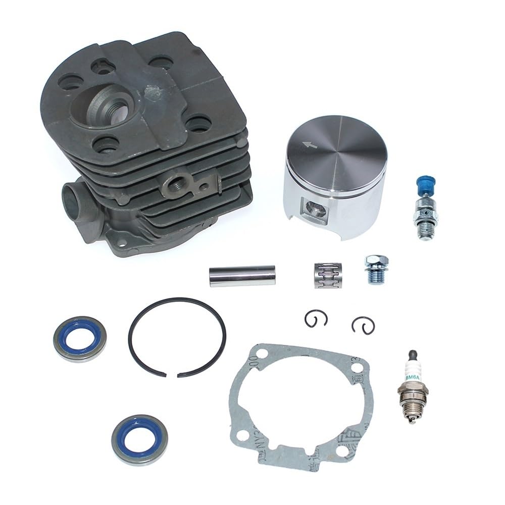Kit de pistón cilíndrico apto for motosierra Husqvarna 55 Rancher 51