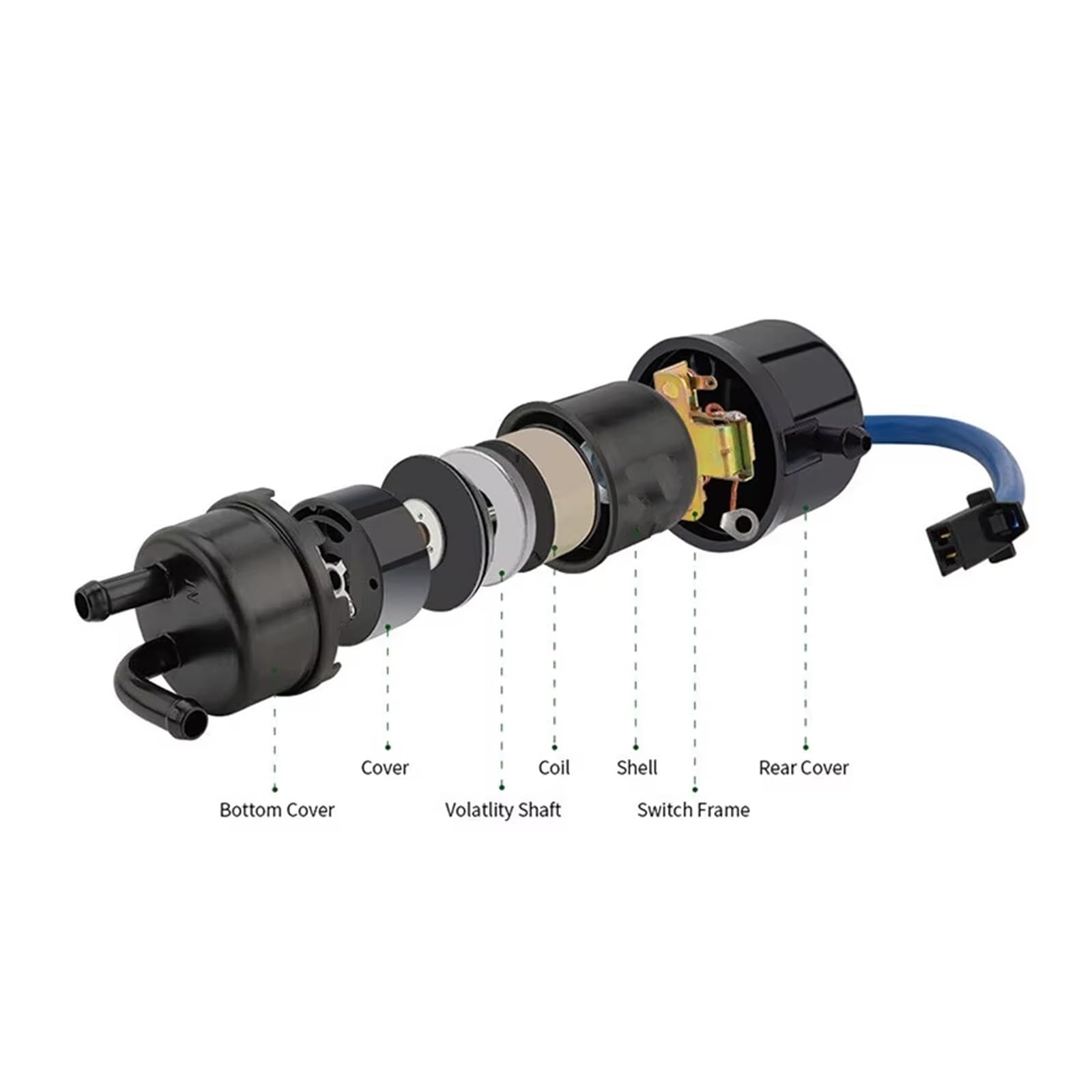 Rubinetto Carburante Per Suzuki Per Intruder 700 VS700 1986-1987 800 VS800 1992-2004 S50 Per Boulevard 2006-2009 Pompa Carburante 8MM Benzina Rubinetto