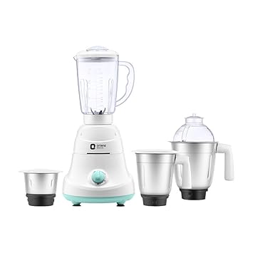Orient Electric Kitchen Kraft MGKK75B4 750Watts 4-Jar Mixer Grinder(White & Blue)