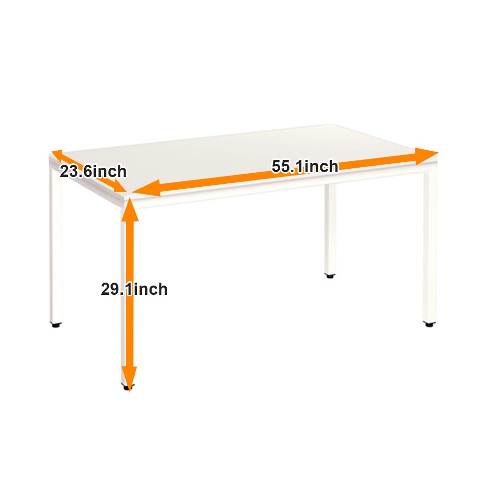 Need Computer Desk Computer Table Writing Desk Workstation Office Desk, AC3DW-140, 55 inches