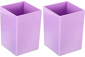 PATIKIL Pencil Holder: Purple Makeup Brush Storage Solution