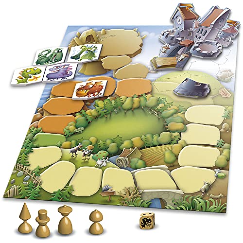 Das Brettspiele Drago-TUKU I Spielen und Lernen Für Kinder, Lernspiel Für 2 bis 4 Spieler ab 5 Jahren I Das Spiel… – Bild 4