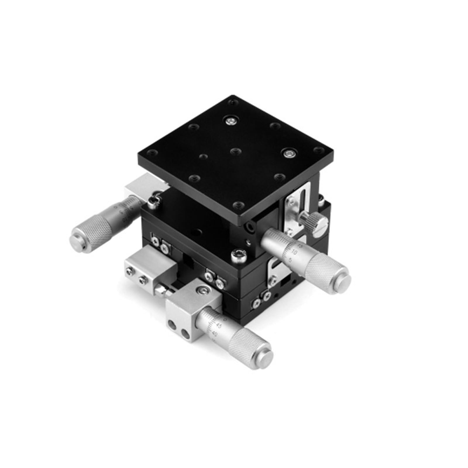 KGLHJDY X Y Z Axis Knob Micrometer Sliding Stage Guide Rail Type Platform Manual Displacement LD90-LM Component