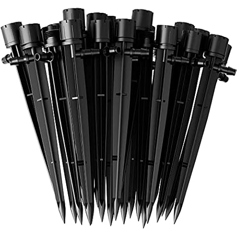 KAHEIGN 60Pcs Adjustable Drip Irrigation Emitters Cover