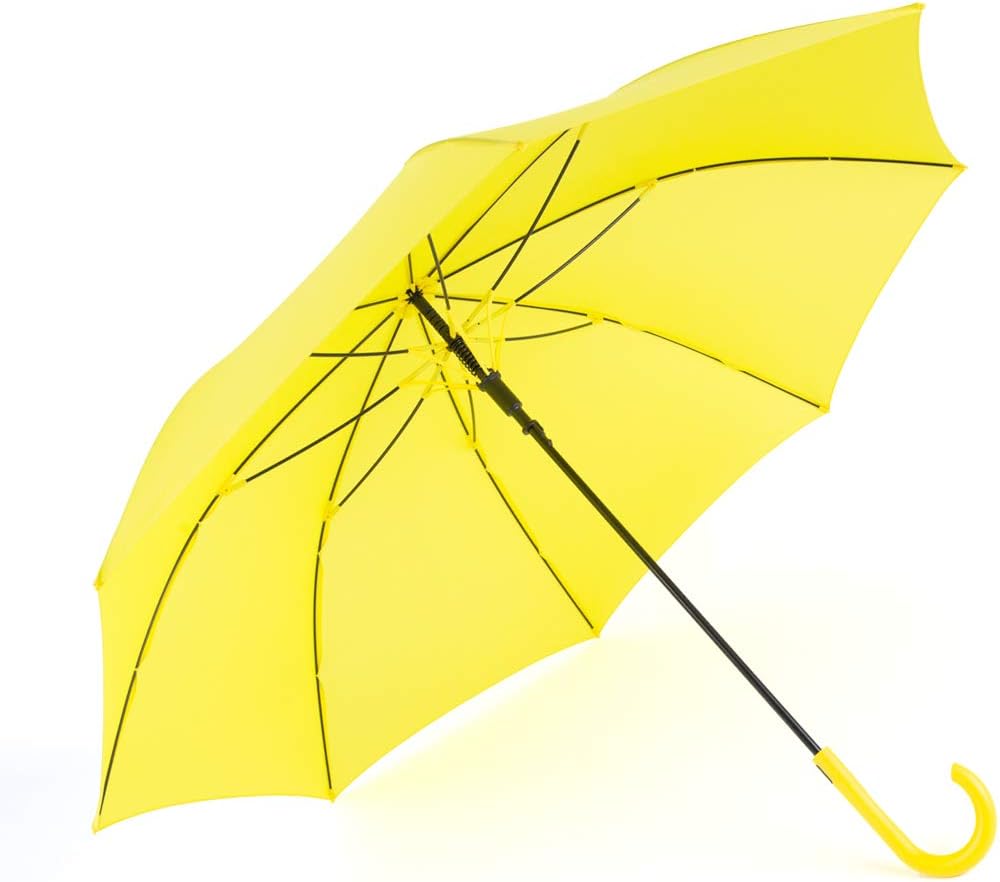 UV Stick Umbrella Auto Open UPF 50+ with J Hook Handle 51IN