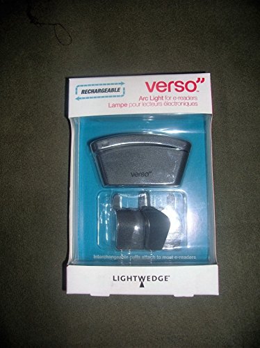 LightWedge Verso Rechargeable Arc Light for E-readers (VR002-001-06)