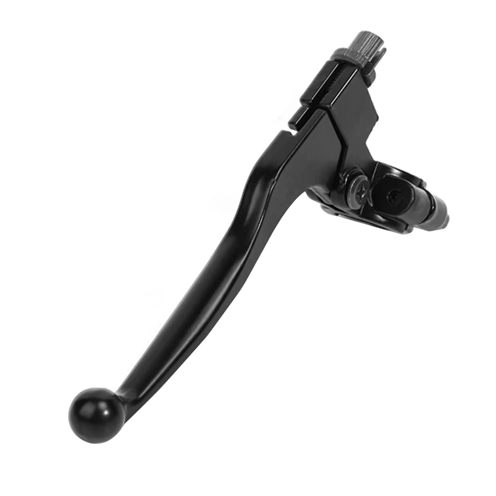 Beizhengbhd One Color Clutch Lever Handlebar 1Pcs 22Mm Folding Clutch Lever Handle With Perch Motorcycles Handles Replacement For 50Cc - For 125Cc Dirt Pit(Silver)