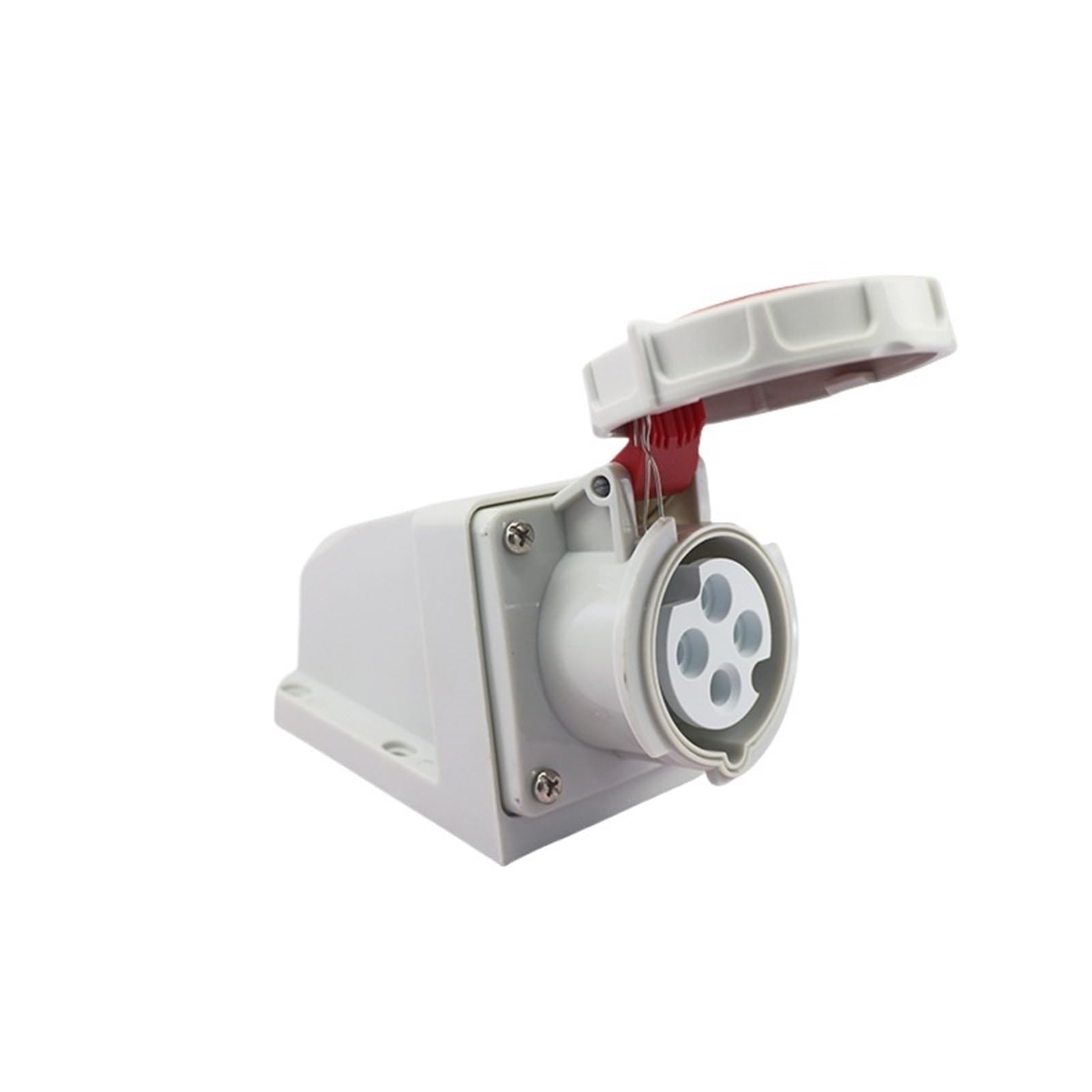 IP67 wasserdichte Luftfahrt-Steckdose, flammhemmend, 16A4-Kern, dreiphasig, vieradrig, 380 V, Aufputz-Steckdose JH1142