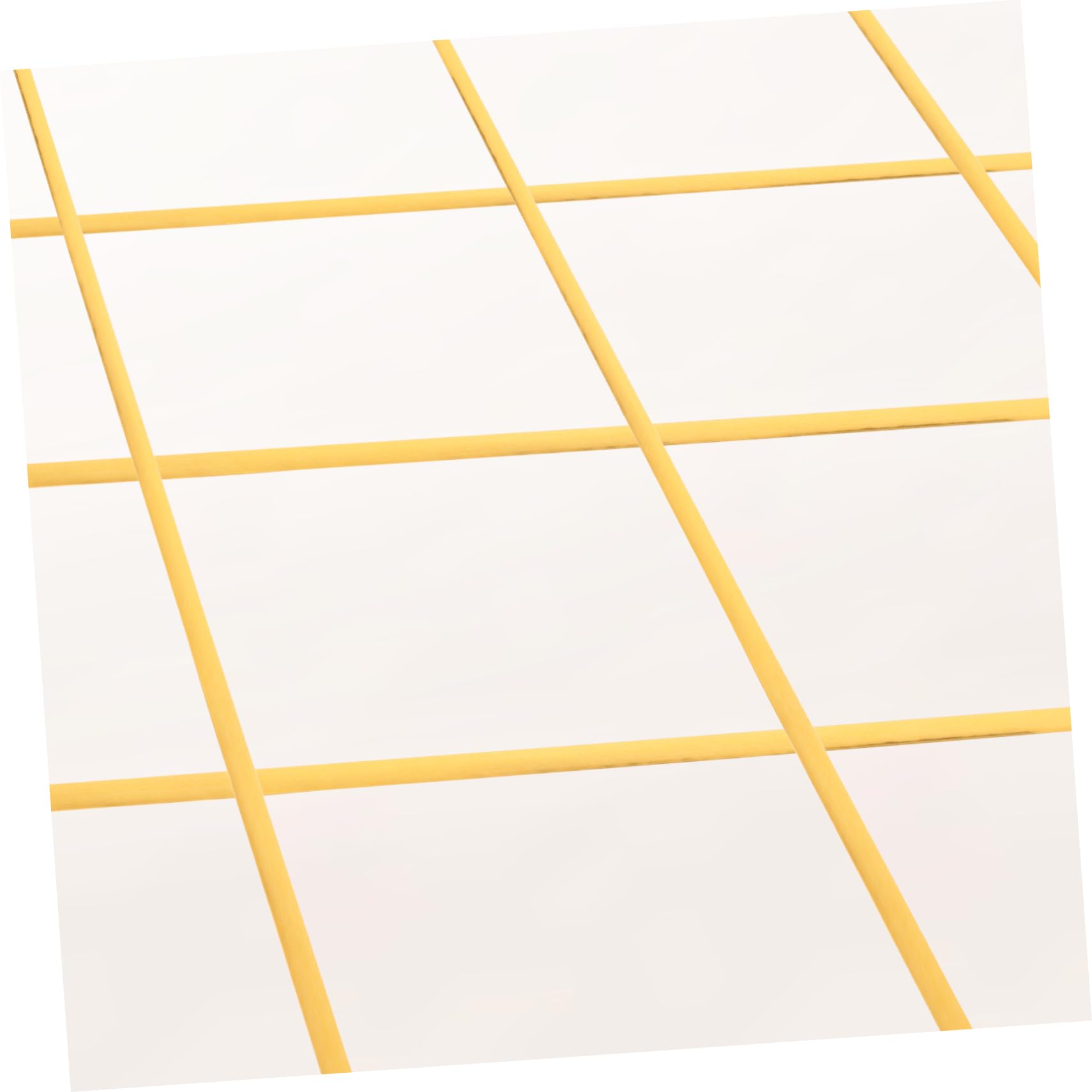 VILLCASE 5 Series Adhesivos Para Juntas De Suelo Pegajoso Papel Pintado Sellador Decoración Cazador De Focas Piso Dispensador De Cinta Adhesiva Doble Golden De Polivinilo 3 Rollos*5