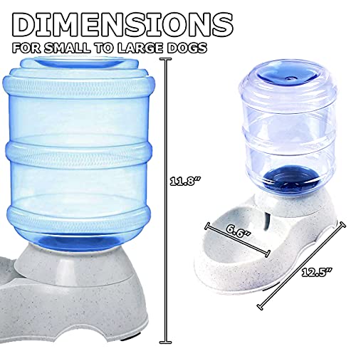 VaygWay Self Dispensing Pet Waterer – Automatic Gravity Dog Cat Waterer - Pet Water Dispenser Dogs Cats – Dog Water Bowl… - Image 4