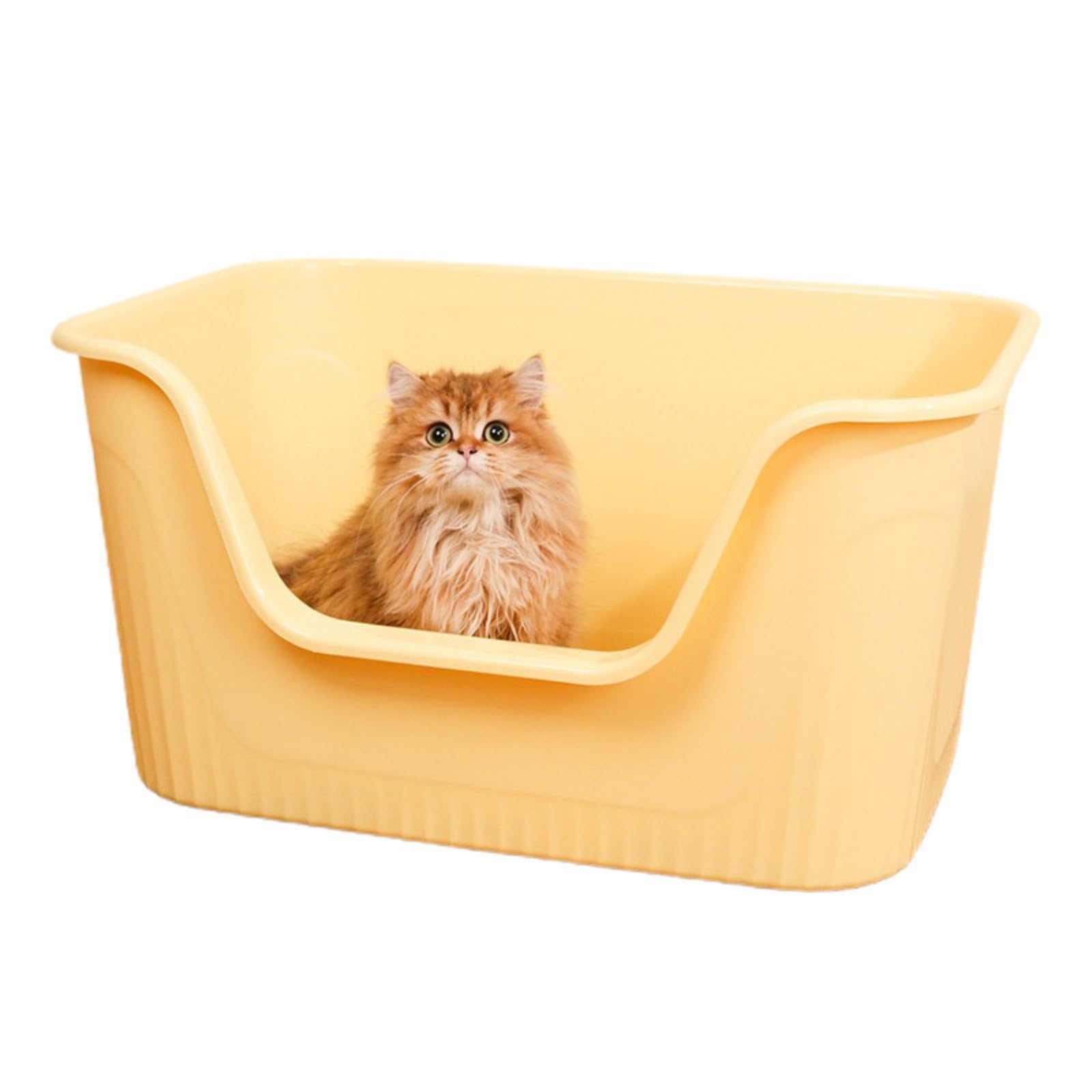 Amazon | 猫トイレ 猫砂盆 超大型猫用幅 65.5×奥45.5×高33.5cm Amazon | 猫トイレ 猫砂盆 超大型猫用幅 65.5×奥45.5×高33.5cm