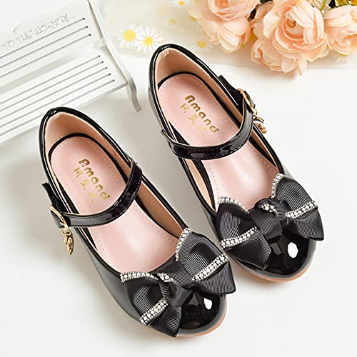 Baby Girl Bowknot Princess Shoes Soft Sole Wedding Mary Jane Shoes Single Shoes Dance Shoes Dress Shoes for Toddlers4