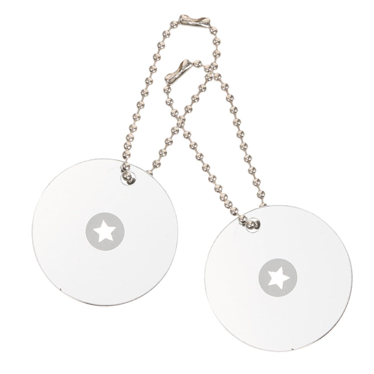 Mipcase 5 Ensembles Miroir De Signal De Lumière du Jour Pot Ours Sifflet pour Effrayer Les Ours Fourniture De Camping Extincteur d'urgence Signal De Survie Miroir 2 pièces * 5