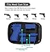lilcreek Concealed Carry Double Layer Gun Pouch,Gun Cases for Pistols,Subcompact Handgun Shoulder Bag, Fanny Pack Waist Pocket for small size Revolver with Belt Loops