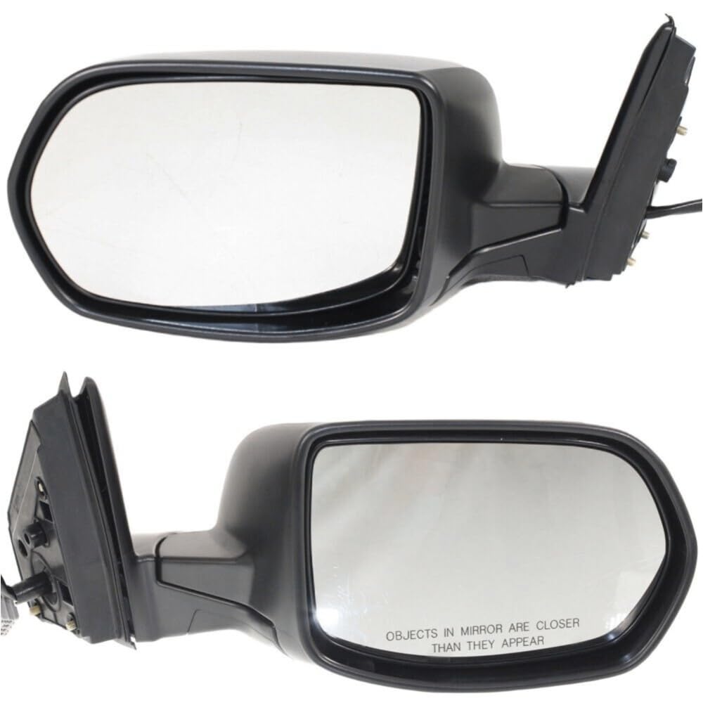 Passenger Side Power Mirror For 2006-2011 Honda Civic Coupe - Textured Light - Kool Vue Brand