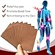 EONFAVE Tiger Schmerzlinderung Patch, 40Pcs/5Pack Tiger Pain Relief Patch, Chinesische Ferninfrarot Pflaste, Schmerzlinderung Pflaster für Muskeln und Gelenke, Schnelle und Lang Anhaltende