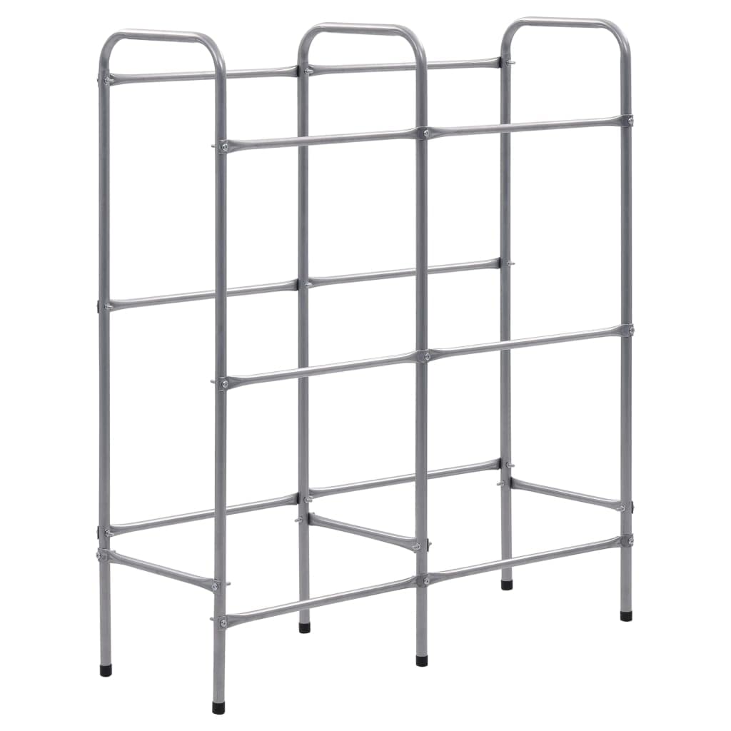 Générique Étagère de Rangement pour 6 caisses Argenté 96x33x116 cm Acier,Entreprise & Industrie,Stockage Industriel,Étagères industrielles,285213