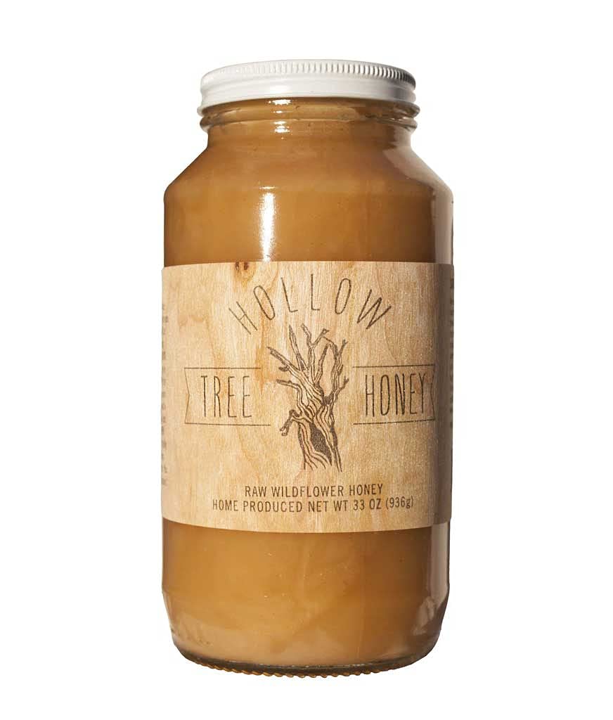 Hollow Tree Raw Wildflower Honey 33oz