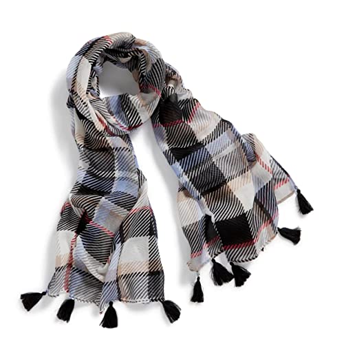 Vera Bradley Women's Lightweight Soft Fringe Scarf