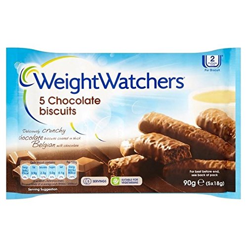 Weight Watchers Chocolate Biscuits 5 X 18G cover