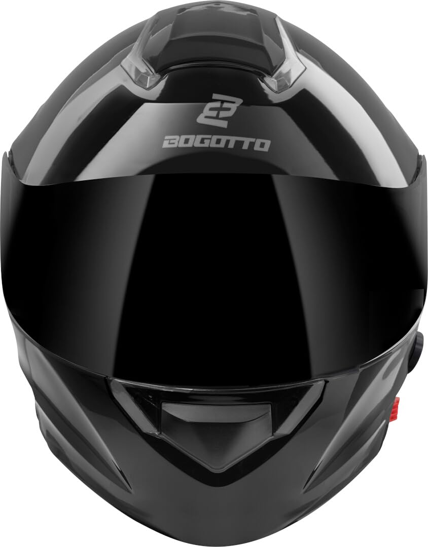 Bogotto H271 BT Bluetooth Klapphelm, schwarz, 2XL