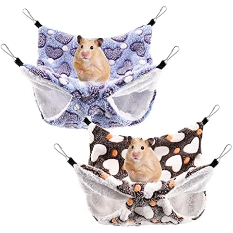 olyee Double-Layer Rat Hammocks for Small Pets Cover