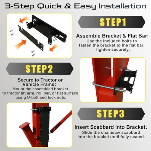 DarkSmarts Universal Chainsaw Mount