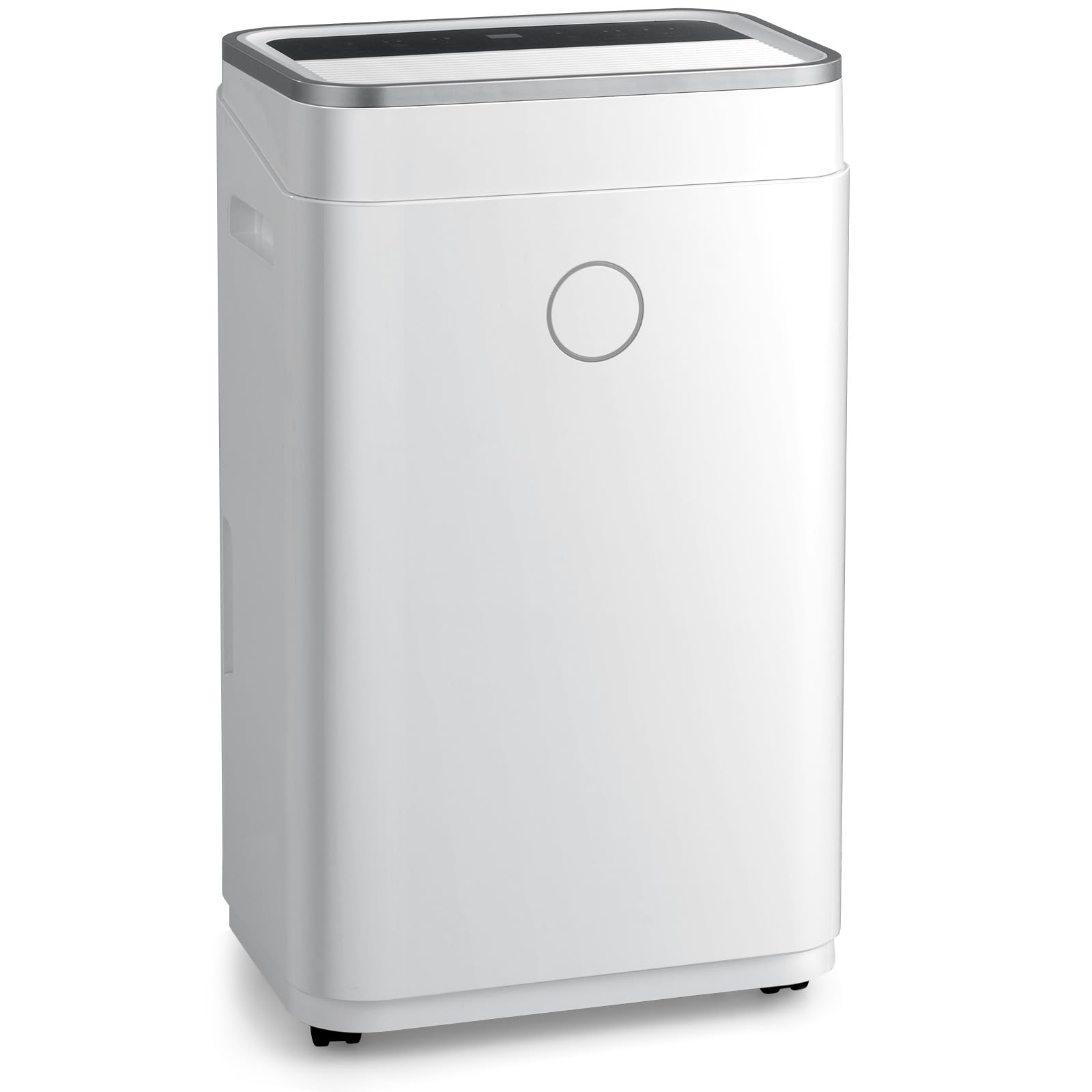 GiantexUK 20/25L Per Day Portable Dehumidifier, 3 Modes Air Dehumidifier with Digital Humidity Display, 24H Timer and Auto-Off, Mobile Air Dryer for Office, Bathroom, Garage and Basement (20L/Day)