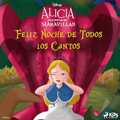 Diseño de la portada del título Alicia en el Pa&iacute;s de las Maravillas - Feliz Noche de Todos los Cantos