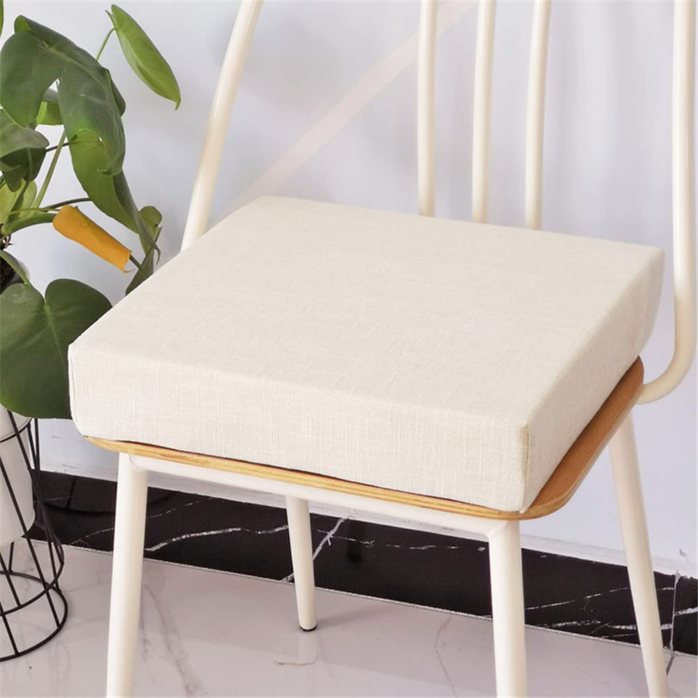 cojín del Asiento Cojín de Espuma viscoelástica para sillón, cojín Elevador Antideslizante, cómodo cojín para Asiento de Silla para Interiores, Exteriores, Coche, Oficina, sofá (50 x 50 x 8