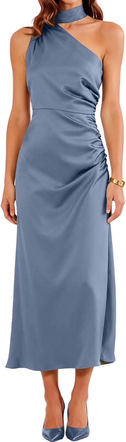 RIHOAS Women's Formal Dress, Elegant Wedding Guest Bridesmaid Cocktail Gown for Spring Summer Garden Party Evening Fiesta