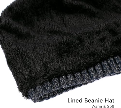 Image of DENIMHOLIC Winter Cap for Men & Women, Beanie Cap for Men Woolen Cap for Men & Women, Beanie Cap for Women