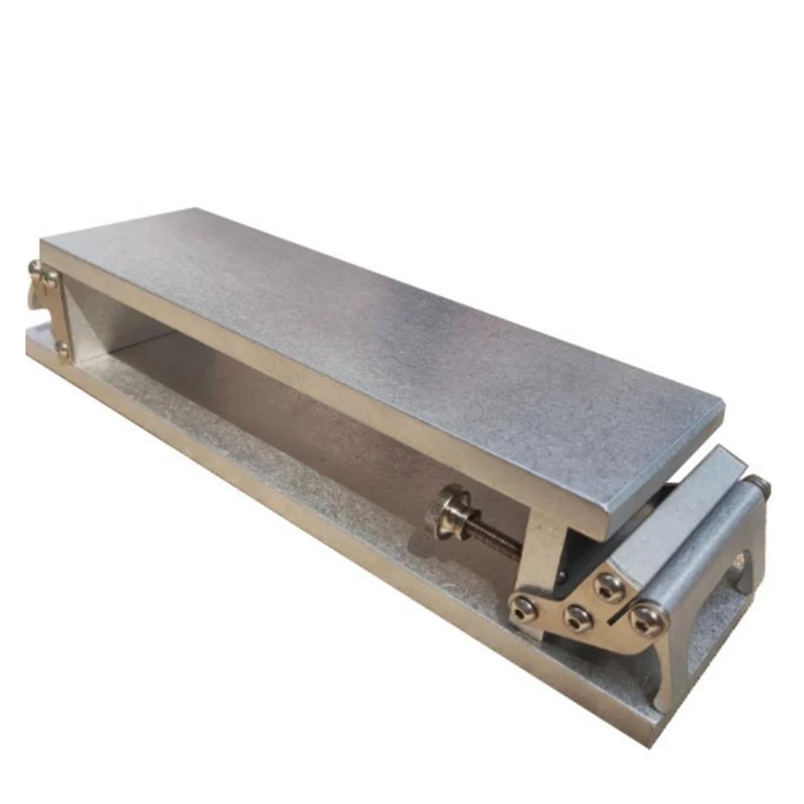 Uchwyt na papier ścierny ze stopu aluminium DIY, skórzana ostrzałka do noży, szlifierka do papieru ściernego, 230x70 mm