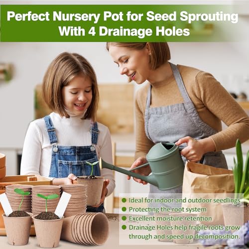 Peat-Pots-for-Seedlings-315-Inch-Biodegradable-Round-Seed-Starter-Pots-with-10-Plant-Labels-for-Garden-Germination-Nursery-Pot-with-Drainage-Holes-40-Pack315-Inch