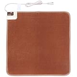 アイリスオーヤマ フットウォーマー フットヒーター 60×60cm 2段階温度調節 電気カーペット 電気マット ホットマット ダニ退治 こたつ併用可 二畳 足元 暖房 HCM-60S-T ブラウン