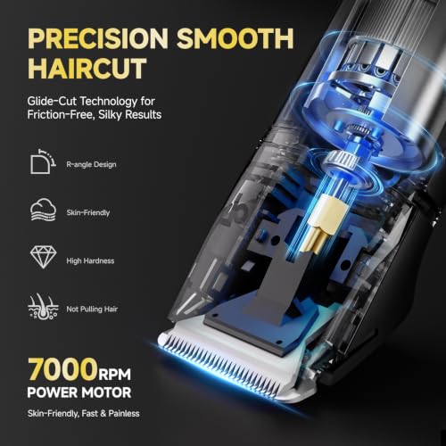 Image of Beard Trimmer for Men, Electric Razor & Nose Hair Trimmer - IPX7 Waterproof All-in-One Body Grooming Kit for Wet /Dry Use on Beard, Chest, Legs & More