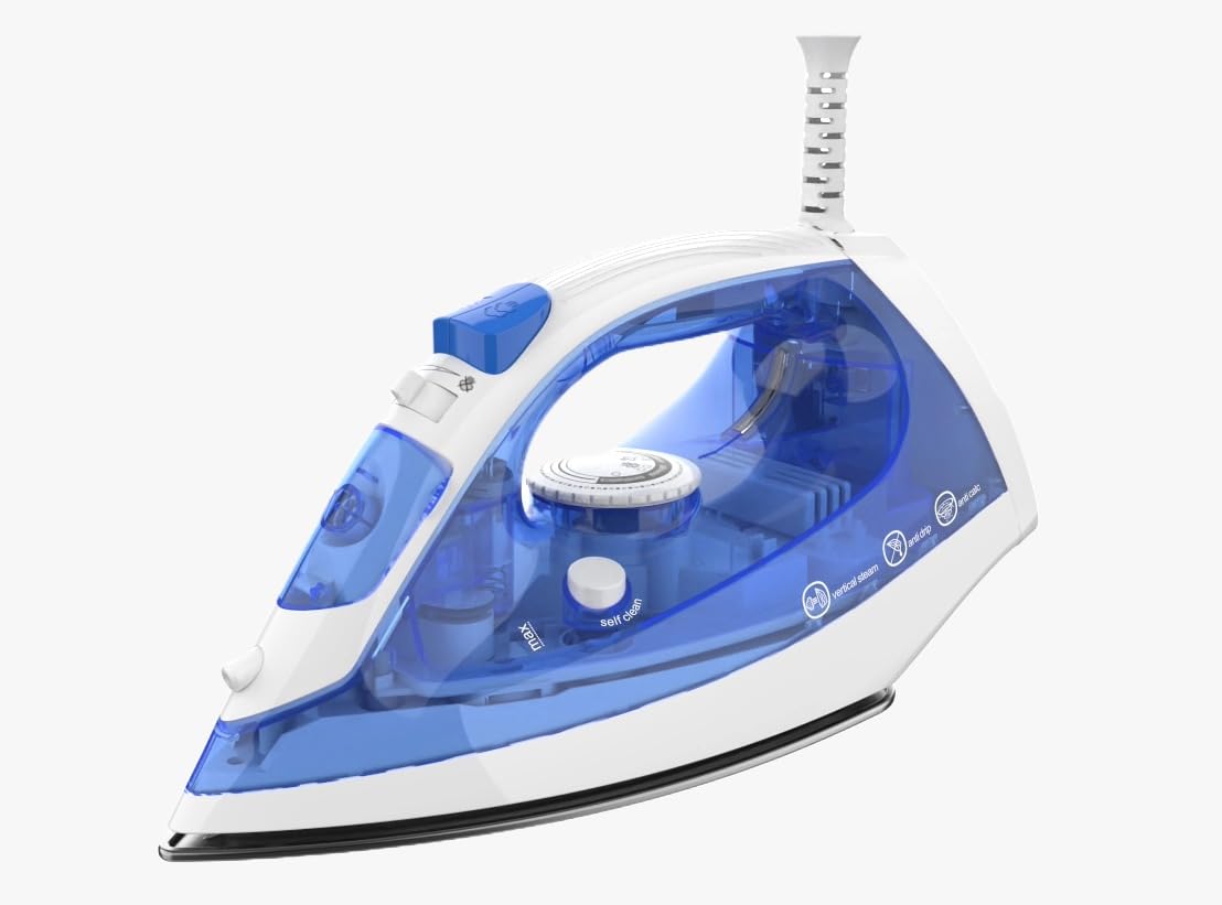 RUSSELL HOBBS FocusSteam 2000W Steam Iron | Smooth Ceramic Soleplate | Continuous Steam & Burst Function | Anti-Drip & Anti-Calc Protection | 220ml Water Tank | Effortless Wrinkle Removal-image-49