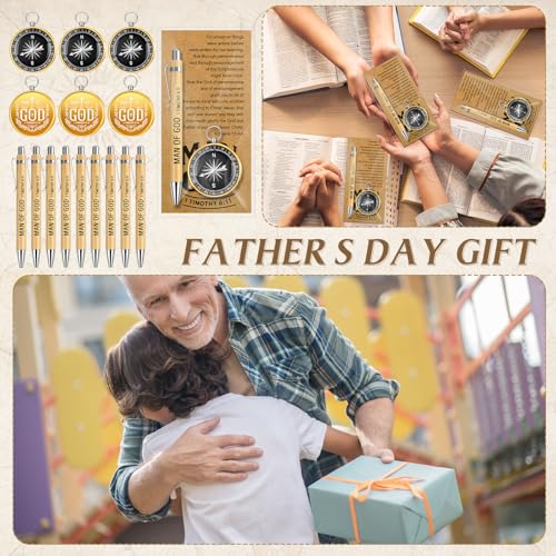 Set religioso con brújulas y bolígrafos Sayglossy 40 unidades miniatura 6